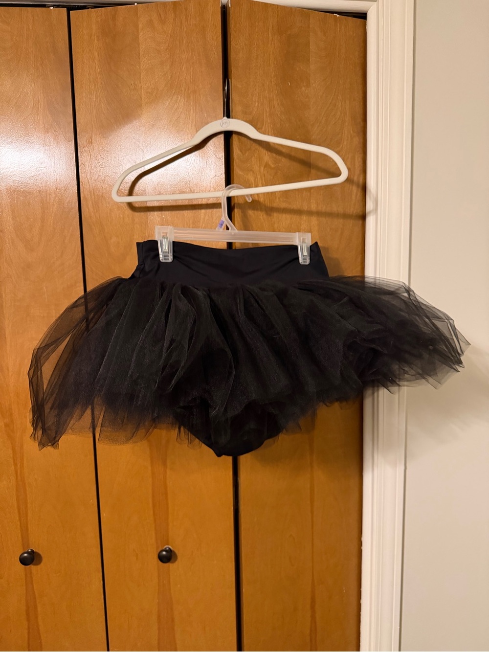 Black Tulle Skater Ballet Tutù Skirt for Women - Classic Flared Style